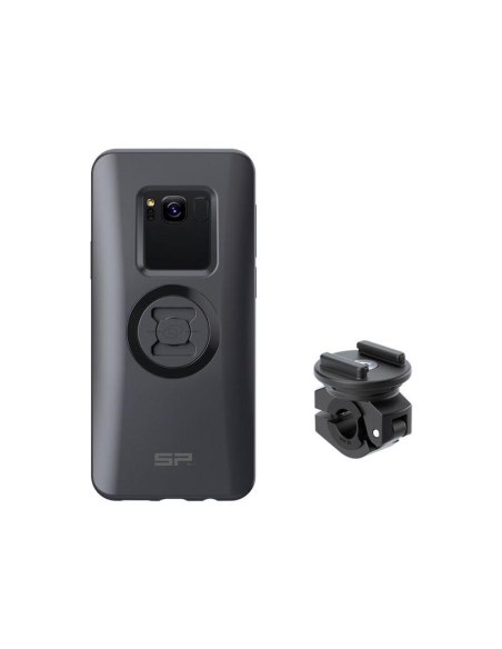 Pack complet support de téléphone SP-CONNECT moto-scooter - fixation sur rétroviseur - Samsung S9+ - S8+