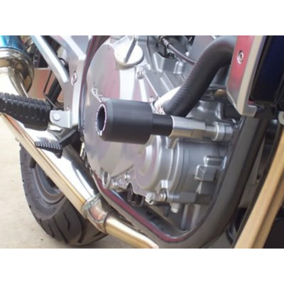 Tampons de protection R&G RACING Classic noir HONDA 500 CB 1998 - 2002