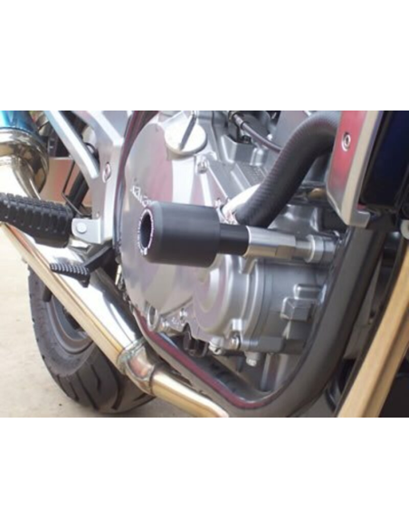 Tampons de protection R&G RACING Classic noir HONDA 500 CB 1998 - 2002
