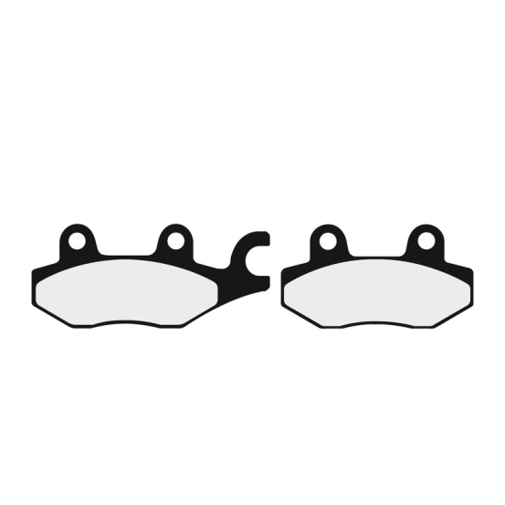 Plaquettes de frein NISSIN Tout Terrain métal fritté - 2P-212ST-MX