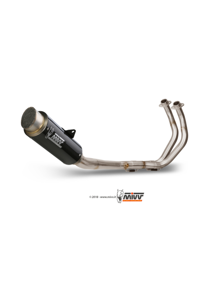 Ligne complète d'échappement MIVV GP PRO - Yamaha MT-07 - FZ-07 2021-