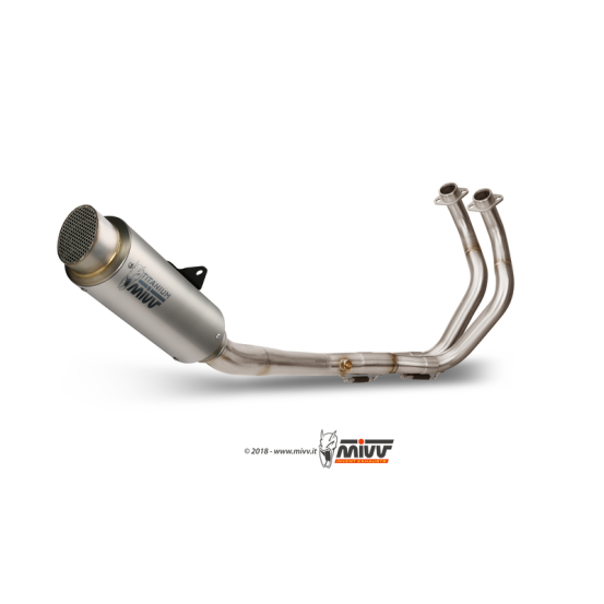 Ligne complète d'échappement MIVV GP PRO - Yamaha MT-07 - FZ-07 2021-