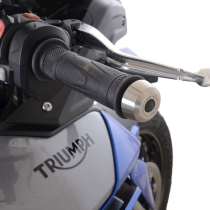 Embouts de guidon R&G RACING - inox - TRIUMPH 1200 SPEED TRIPLE RS / TRIUMPH 850 TIGER