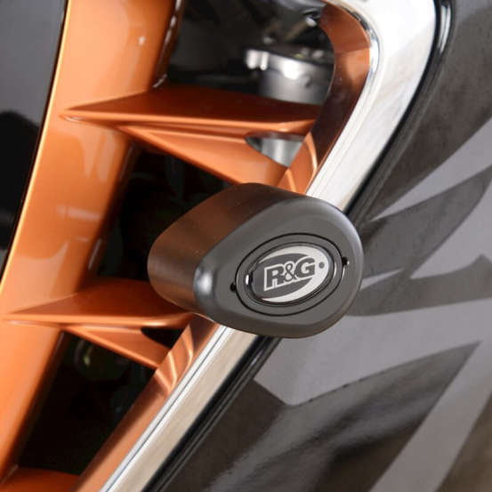 Tampons de protection R&G RACING Aéro - noir - SUZUKI Hayabusa