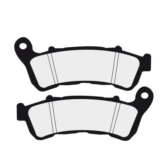 Plaquettes de frein NISSIN Route semi-métallique - 2P-308NS