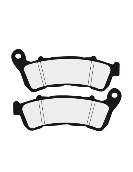 Plaquettes de frein NISSIN Route semi-métallique - 2P-308NS
