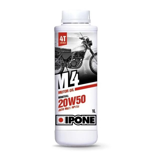 Huile moteur 4T IPONE M4 20W50 1 Litre