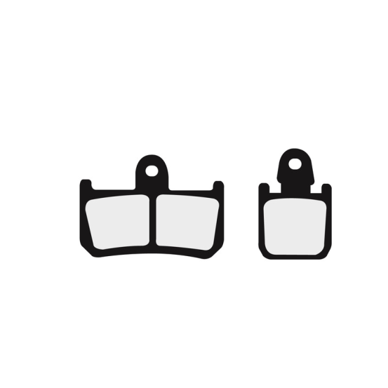 Plaquettes de frein NISSIN Route-Sport métal fritté - 2P-321ST