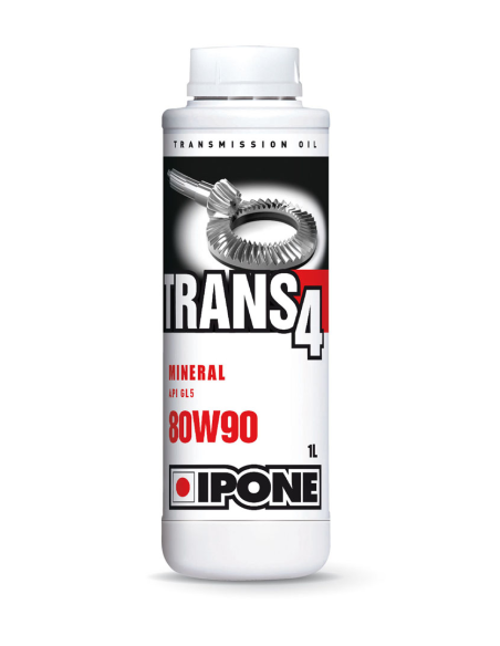 Huile boite pont IPONE Trans 4 80W90 Mineral 4T 1 Litre