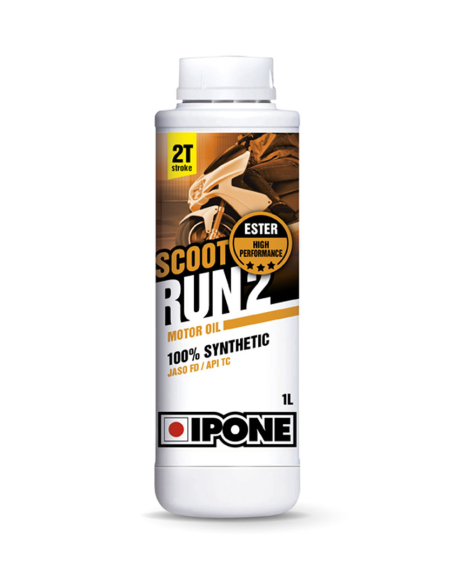Huile moteur IPONE 2T Scoot Run 2 1 Litre