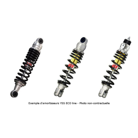 Bi-amortisseur YSS Eco Line SUZUKI 800 VX 1990-1994