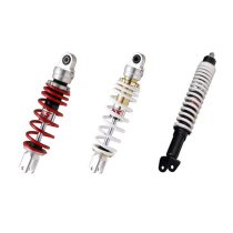 Bi-amortisseurs arrières YSS TE302 Eco Line - or/rouge - Kymco 125 Agility 2 & 4 T- MMC- Euro-City