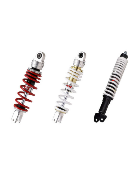 Bi-amortisseurs arrières YSS TE302 Eco Line - or/rouge - Kymco 125 Agility 2 & 4 T- MMC- Euro-City