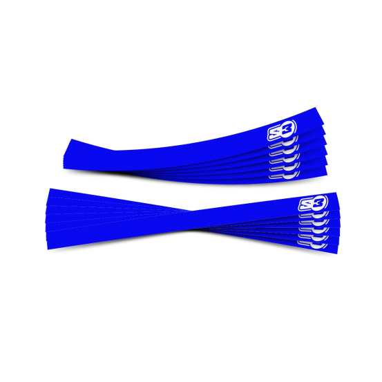 Autocollant protection de jante S3 PARTS Bleu