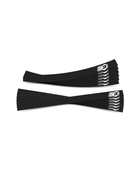 Autocollant protection de jante S3 PARTS Noir