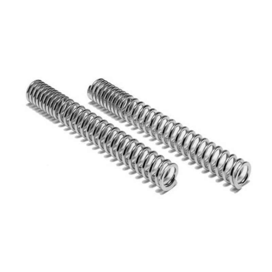 Ressorts de fourche YSS - Longueur 505mm - Tarage 3.8Nm - KTM 125 EXC