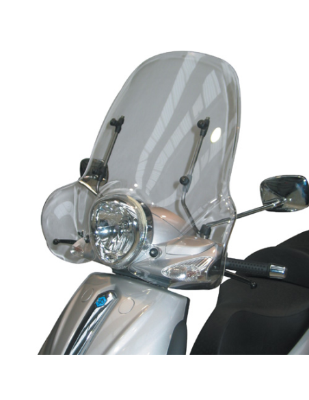 Bulle Givi 103A Piaggio Beverly Tourer 125 - 250 - 300 - 400 2008 - 2010 Beverly 500 2003 - 2007 - Incolore