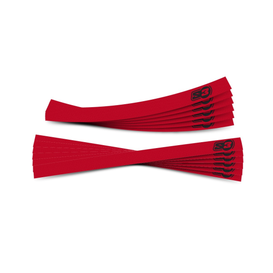 Autocollant protection de jante S3 PARTS Rouge