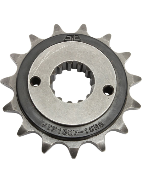 Pignon acier silencieux JT - 15 dents - Pas 520 - Réf JTF1307.15RB