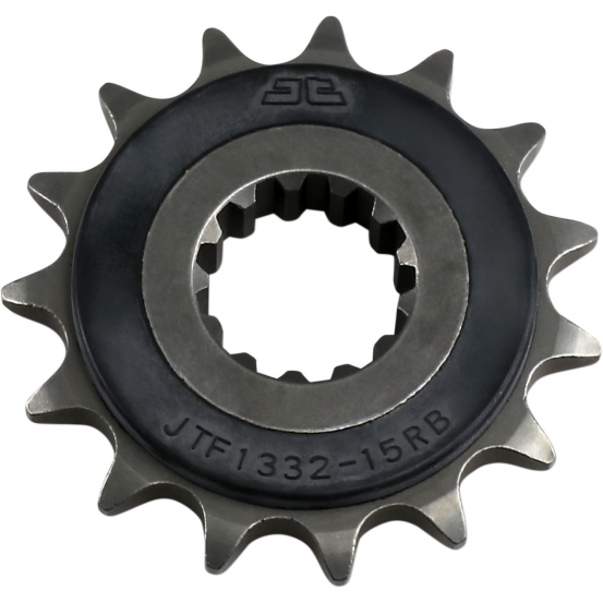 Pignon acier silencieux JT - 15 dents - Pas 525 - Réf JTF1332.15RB