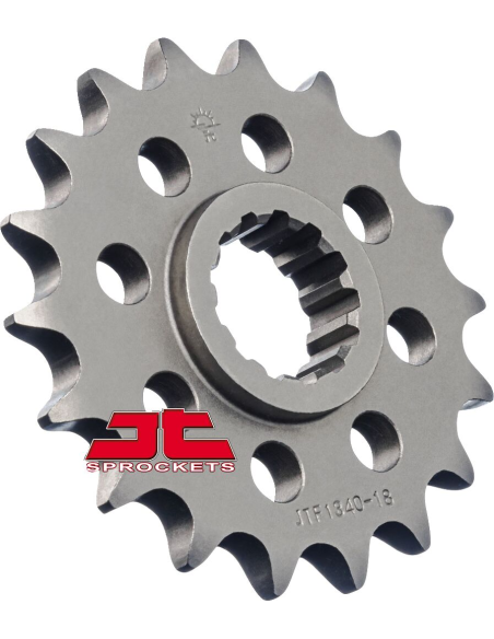 Pignon acier JT - 18 dents - Pas 530 - Réf JTF1340.18