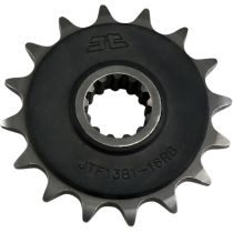 Pignon acier silencieux JT - 16 dents - Pas 520 - Réf JTF1381.16RB