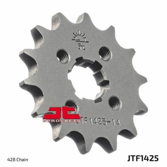 Pignon acier JT - Pas 428 - Nombre de dents au choix