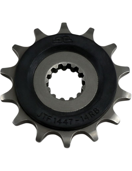 Pignon acier silencieux JT - 14 dents - Pas 520 - Réf JTF1447.14RB