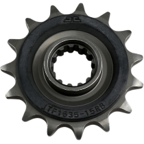Pignon acier silencieux JT - 15 dents - Pas 525 - KAWASAKI 600 / 636cc