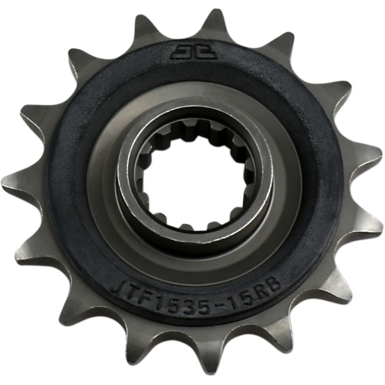 Pignon acier silencieux JT - 15 dents - Pas 525 - KAWASAKI 600 / 636cc