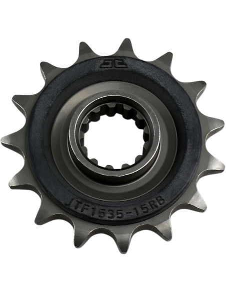 Pignon acier silencieux JT - 15 dents - Pas 525 - KAWASAKI 600 / 636cc