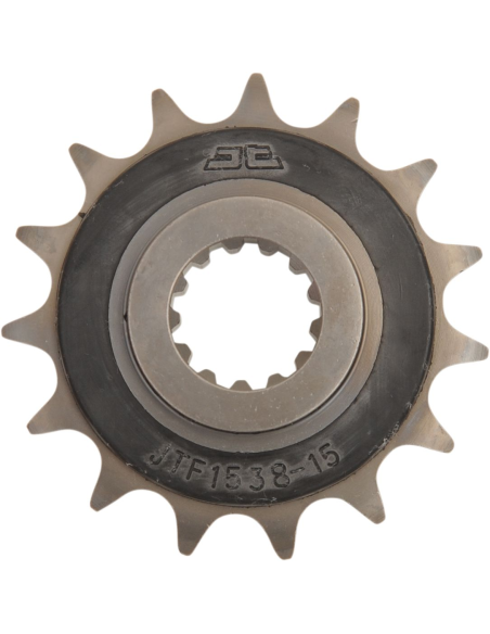 Pignon acier silencieux JT - 15 dents - Pas 520 - Réf JTF1538.15RB