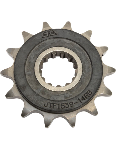 Pignon acier silencieux JT - 14 dents - Pas 520 - Réf JTF1539.14RB