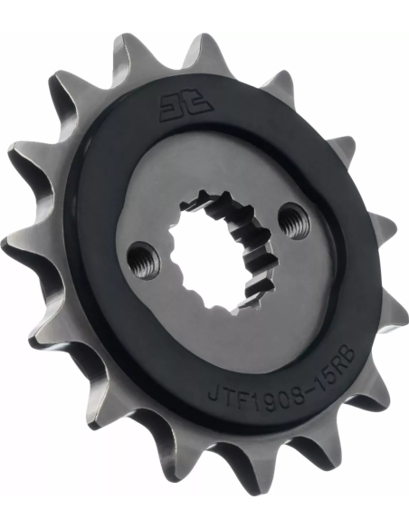 Pignon acier silencieux JT - 15 dents - Pas 520 - Réf JTF1908.15RB