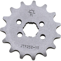 Pignon acier JT - 15 dents - Pas 420 - Réf JTF252.15