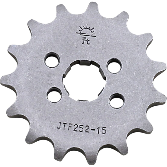Pignon acier JT - 15 dents - Pas 420 - Réf JTF252.15