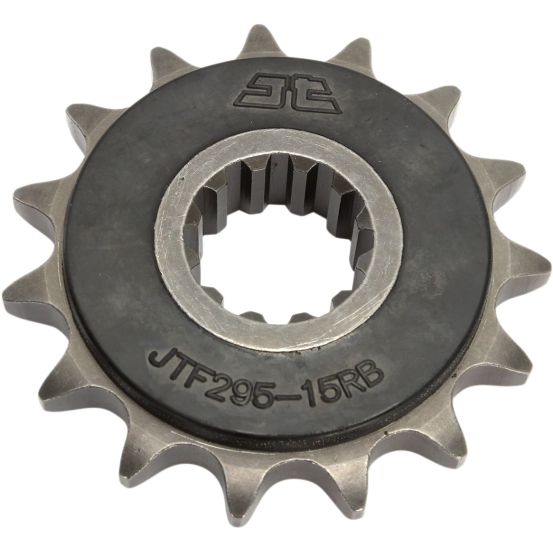Pignon acier silencieux JT - 15 dents - Pas 530 - Réf JTF295.15RB