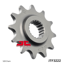 Pignon acier JT - 12 dents - Pas 520 - Réf JTF3222.12