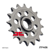 Pignon acier JT - 15 dents - Pas 520 - Réf JTF406.15