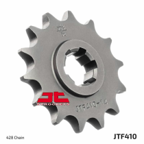 Pignon acier JT - 16 dents - Pas 428 - Réf JTF410.16