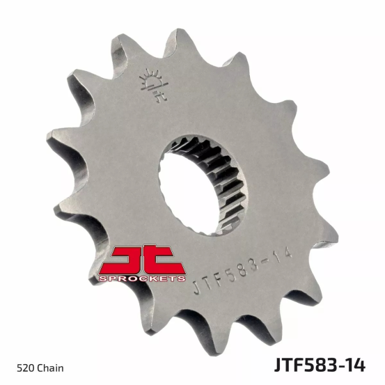 Pignon acier JT - 14 dents - Pas 520 - Réf JTF583.14