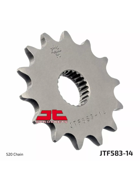 Pignon acier JT - 14 dents - Pas 520 - Réf JTF583.14