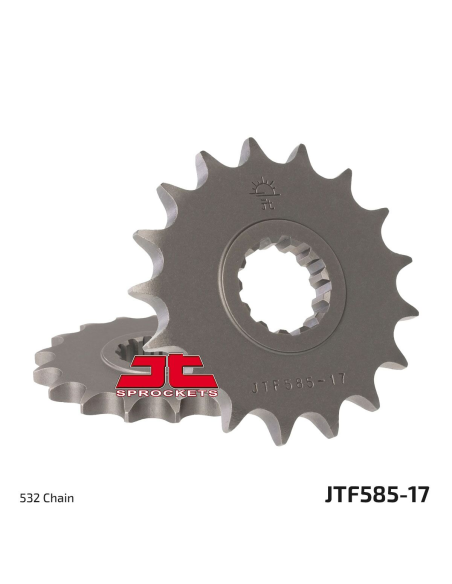 Pignon acier JT - 17 dents - Pas 532 - Réf JTF585.17