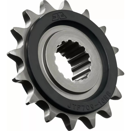 Pignon acier silencieux JT - 16 dents - Pas 525 - Réf JTF709.16RB