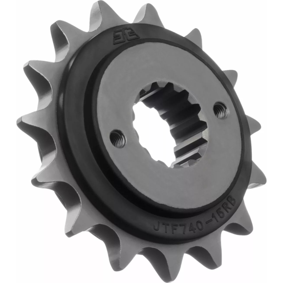 Pignon acier silencieux JT - 15 dents - Pas 525 - Réf JTF740.15RB