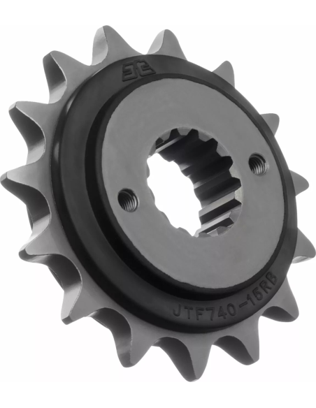 Pignon acier silencieux JT - 15 dents - Pas 525 - Réf JTF740.15RB