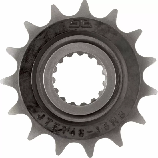 Pignon acier silencieux JT - 15 dents - Pas 520 - Réf JTF748.15RB
