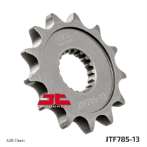 Pignon acier JT - 13 dents - Pas 428 - Réf JTF785.13