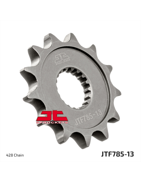 Pignon acier JT - 13 dents - Pas 428 - Réf JTF785.13