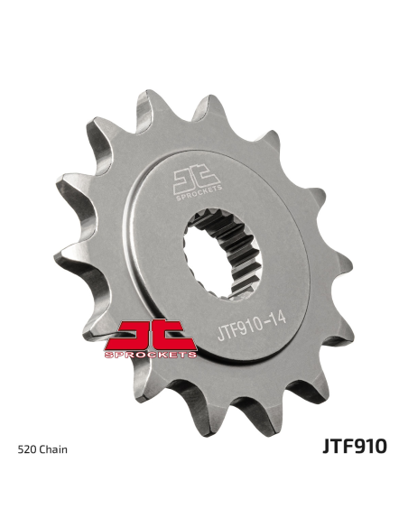 Pignon acier JT - 14 dents - Pas 520 - Réf JTF910.14